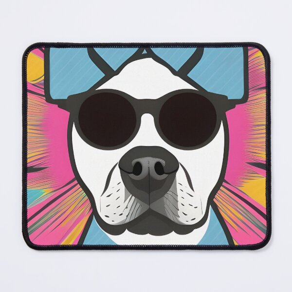 Item preview, Retro Sunset Pitbull designed and sold by Sapphire07.