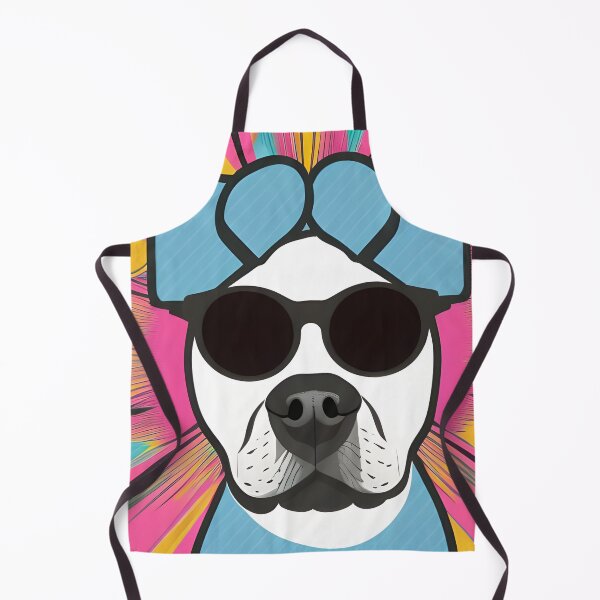 Item preview, Retro Sunset Pitbull designed and sold by Sapphire07.