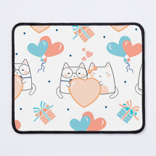 Item preview, Сute Anime cat couple Colorful  pattern design. Rabbits iPhone or Samsung Phone Case Cover designed and sold by RoManSmArt.
