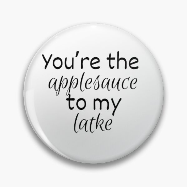 Item preview, Applesauce Latke Funny Hanukkah designed and sold by LanaGoodhelm.