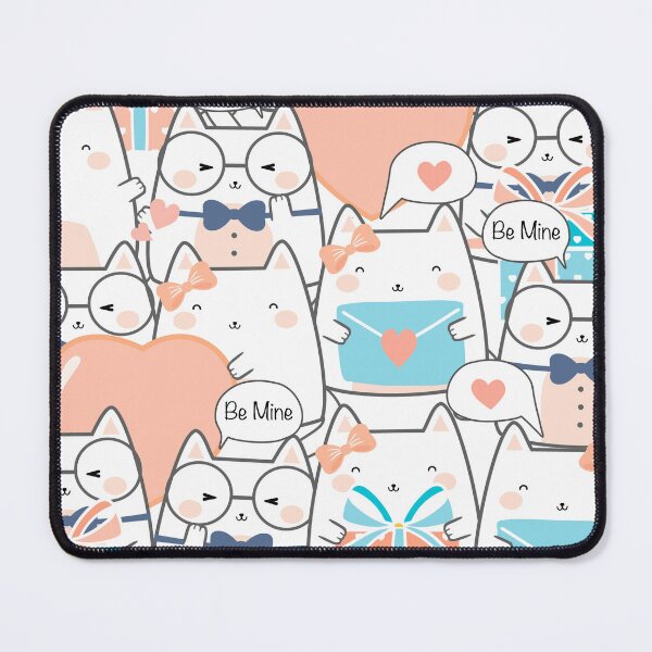 Item preview, Сute Anime cat couple Colorful pattern design. Rabbits iPhone or Samsung Phone Case Cover designed and sold by RoManSmArt.