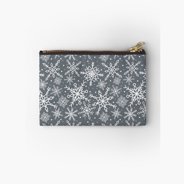 Item preview, Ice Grey Snowflake Pattern designed and sold by seasprayart.