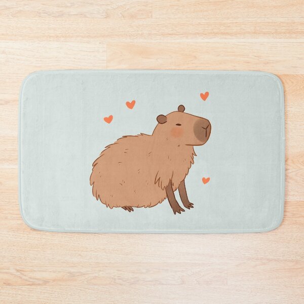 Item preview, Capybara cute illustration  - Nice Capybara baby green designed and sold by Yarafantasyart.
