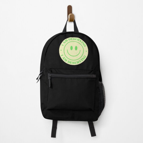 Item preview, I Am Deserving Smiley Face designed and sold by NinniShop.