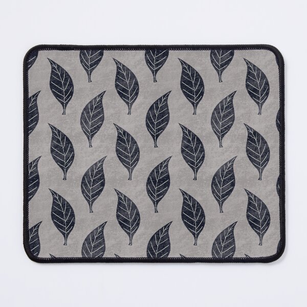 Item preview, Wavy leaves - Black designed and sold by karousel.