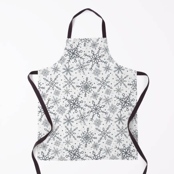 Item preview, Ice Grey Snowflake Pattern Version 2 designed and sold by seasprayart.