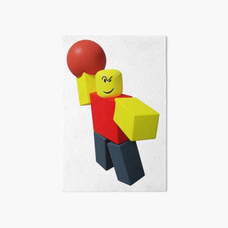 Baller Roblox Drawn Art Board Print for Sale by da-swag-shop