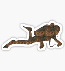 Rust Diving Sticker Sticker