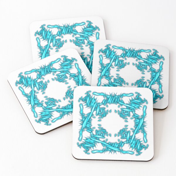 Item preview, Blue squares, abstract art designed and sold by Meo Design.