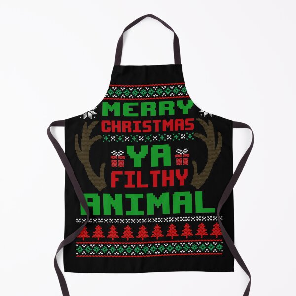 Item preview, Merry Christmas Ya Filthy Animal Ugly Christmas Sweather designed and sold by RepublicOfFire.