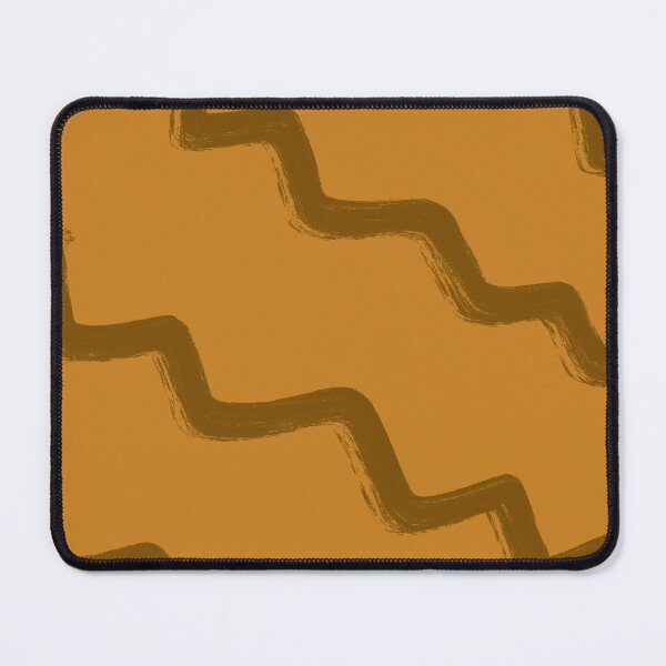 Item preview, Dark Brown Squiggly Line Pattern designed and sold by Usagicollection.