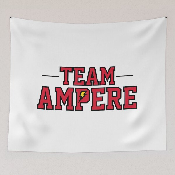 Item preview, Team Ampere - SI Base Unit Wars designed and sold by -HG-.