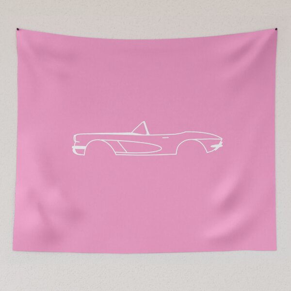 Item preview, pink chevrolet car  designed and sold by ELithen.