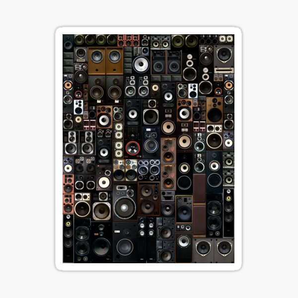Aperçu de l'œuvre Speakers créée et vendue par Bulografik.