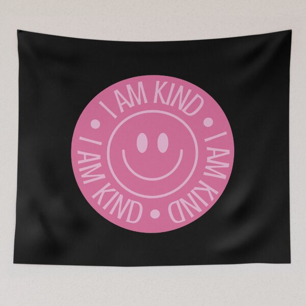 Item preview, I Am Kind Smiley Face designed and sold by NinniShop.