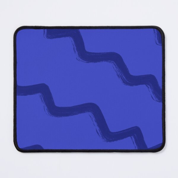 Item preview, Dark Blue Squiggly Line Pattern designed and sold by Usagicollection.