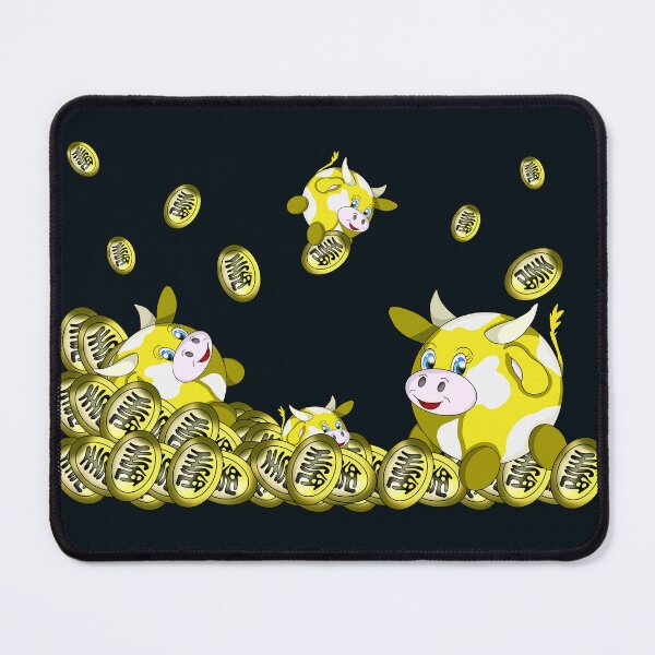 Item preview, cartoon cash cow designed and sold by BeingNow.