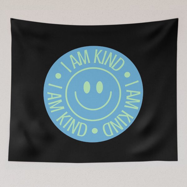 Item preview, I Am Kind Smiley Face designed and sold by NinniShop.
