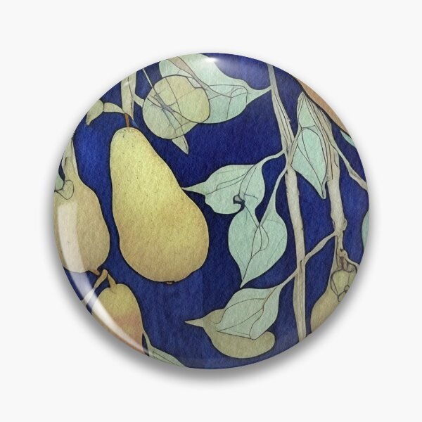 Artikelvorschau, Pears on the indigo background entworfen und verkauft von MystiqueForest.