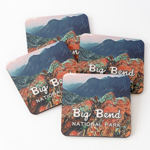 Item preview, Big Bend - National Park Art Collection designed and sold by NationalParkArt.