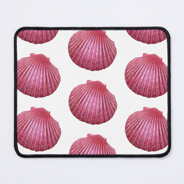 Item preview, Shiny Red Scallop Shell  designed and sold by Niina  Niskanen.