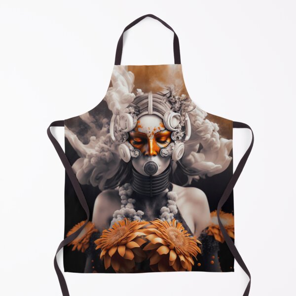 Item preview, Cyberpunk woman with gas mask 03 designed and sold by VanGalt.