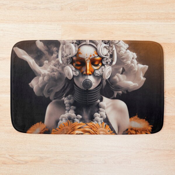 Item preview, Cyberpunk woman with gas mask 03 designed and sold by VanGalt.