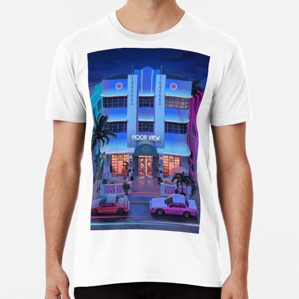 Ocean Drive Premium T-Shirt for Sale by MrMelville