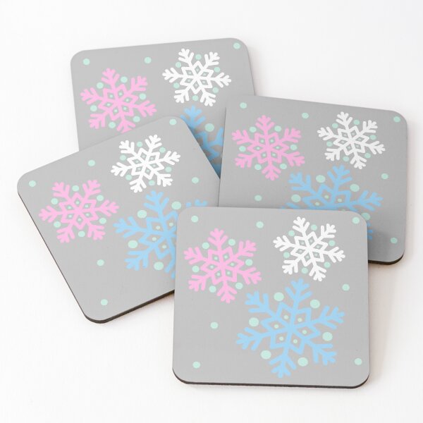 Item preview, Trans Snowflakes AOP designed and sold by VirtualFaries.
