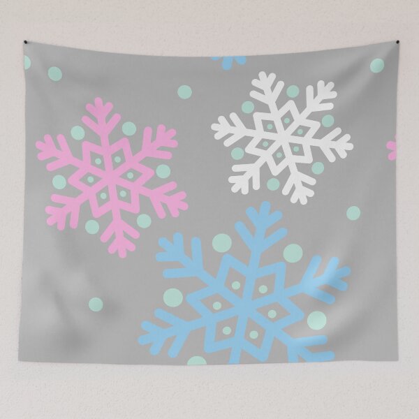 Item preview, Trans Snowflakes AOP designed and sold by VirtualFaries.