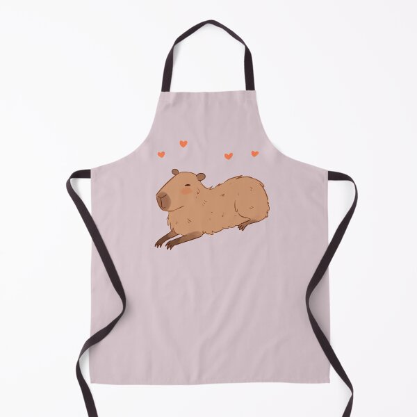 Item preview, Capybara cute illustration - Nice Capybara pink designed and sold by Yarafantasyart.