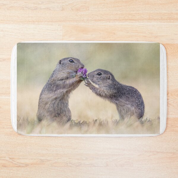 Item preview, Austrian Ground Squirrels eating Clover designed and sold by Tori Andrews.