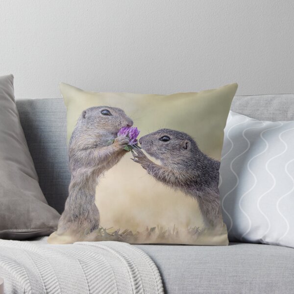 Item preview, Austrian Ground Squirrels eating Clover designed and sold by Tori Andrews.