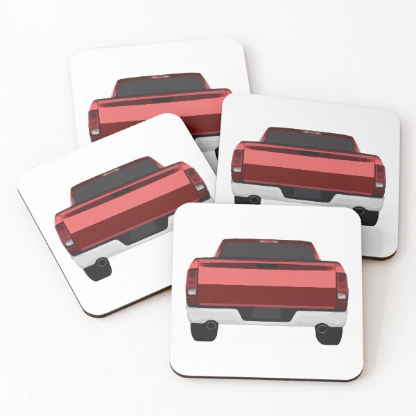 Item preview, Red pickup truck bed designed and sold by mfzmfz.