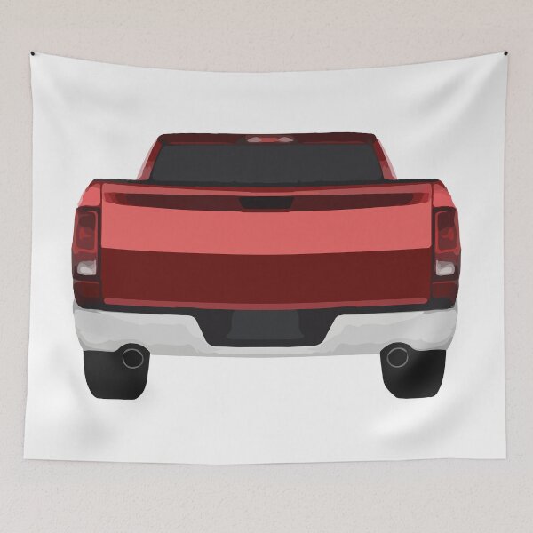 Item preview, Red pickup truck bed designed and sold by mfzmfz.