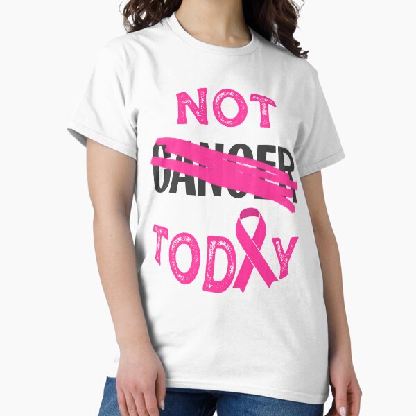 Item preview, not today cancer (pink ribbon) designed and sold by mystudiocreate.