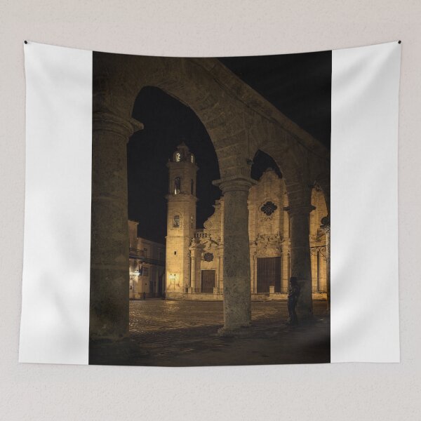 Item preview, Cathedral Square Havana Cuba designed and sold by PhotoArt by Joan Carroll.