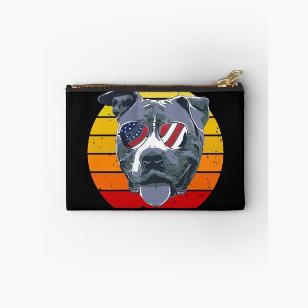 Item preview, Retro Sunset Pit Bull designed and sold by Sunset Design.