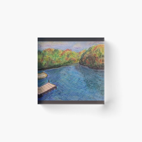 Item preview, Dreams Oil Pastel Nature Illustration designed and sold by mwalexander.