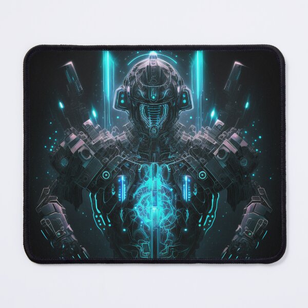 Item preview, Glowing robot frontal designed and sold by NicolaYilmaz.