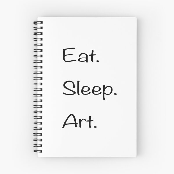 Item preview, Eat. Sleep. Art. designed and sold by Carrie Brummer.
