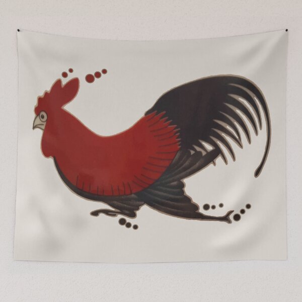 Item preview, Running Roosters designed and sold by Kerry-Symetria.