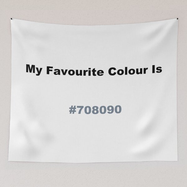Item preview, My Favourite Colour Is #708090 designed and sold by kiippers.