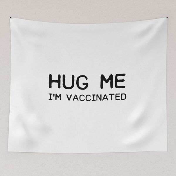 Item preview, Hug Me I’m Vaccinated designed and sold by allthetees.