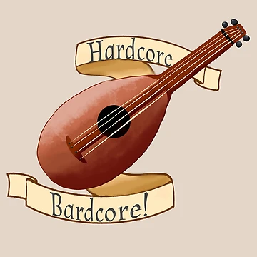 Artwork thumbnail, Hardcore Bardcore Lute by JavaDraws