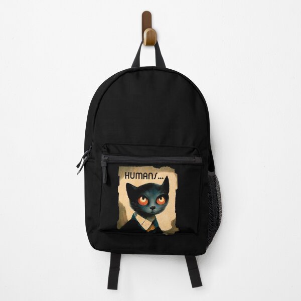 Item preview, Pensive Cat Hating Humans | Humoristic Art For Cat Lovers designed and sold by TMBTM.