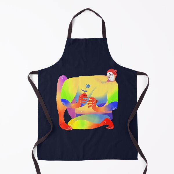 Item preview, Lady with a Flower | Psychedelic Art designed and sold by TosikArt.