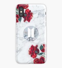 BTS Army Logo Marble v4 iPhone Case