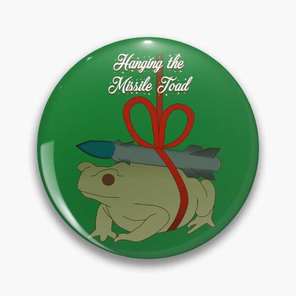 Item preview, Hanging the Missile Toad designed and sold by aribluestein.
