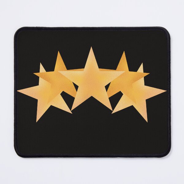 Item preview, Five Star Rating with golden Stars designed and sold by DagonflyDesign.